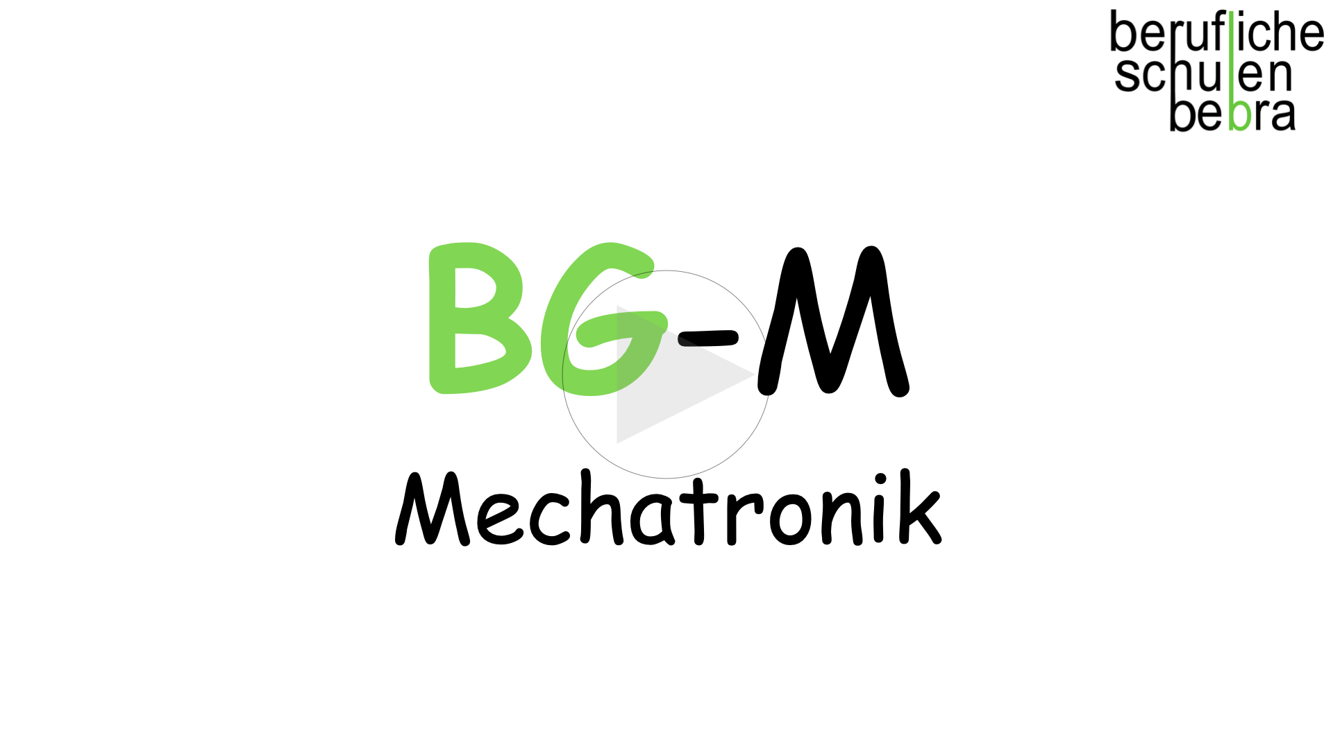 Erlärfilm BG Mechatronik