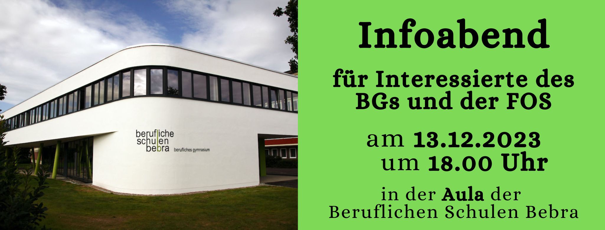 Infoabend BG/FOS